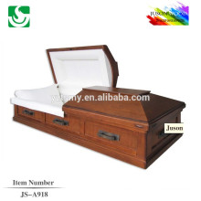 oversize large solid wood casket